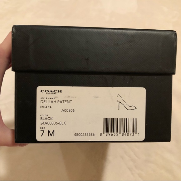 Coach Delilah Patent Leather Shoes - Picture 2 of 16